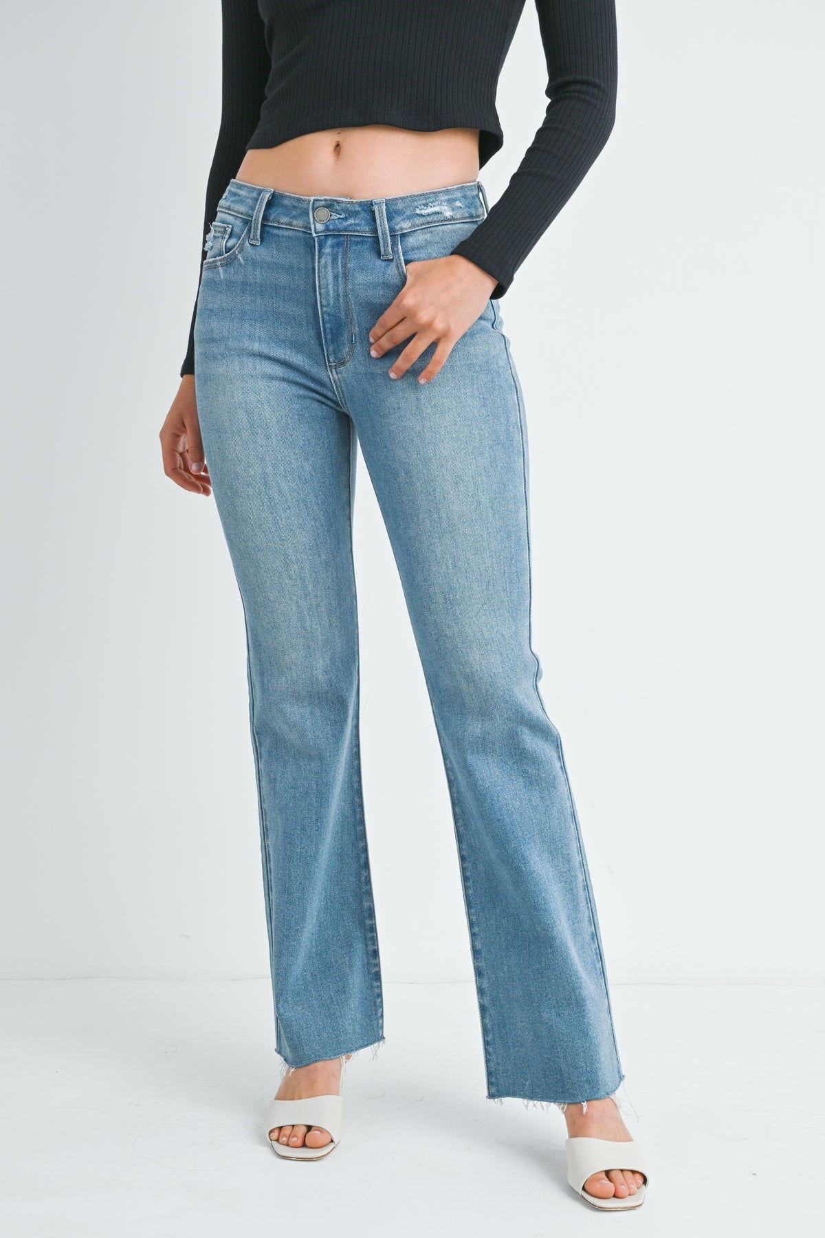 Just Black Flare Jeans