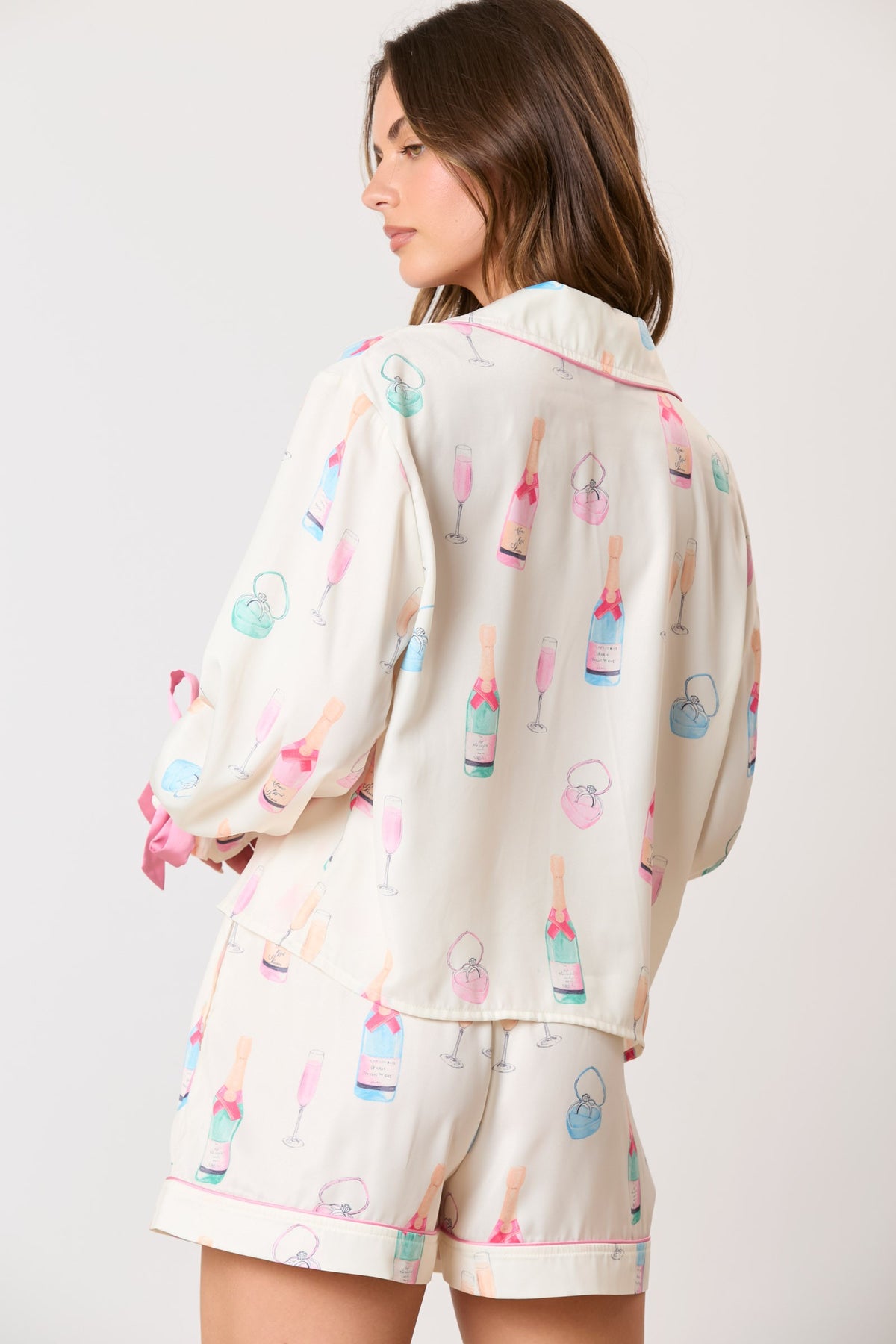 Last Toast Pajama Top