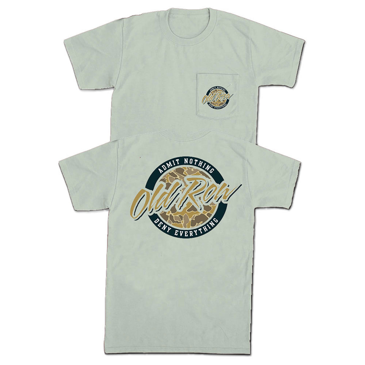 Old Row Outdoors 80s Camo Circle Tee