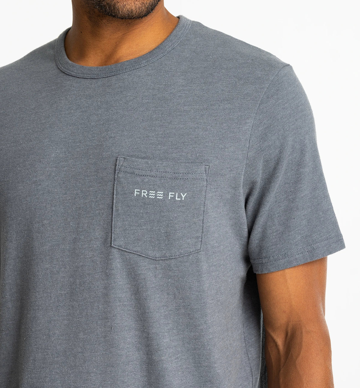 Free Fly Comfort On Pocket Tee