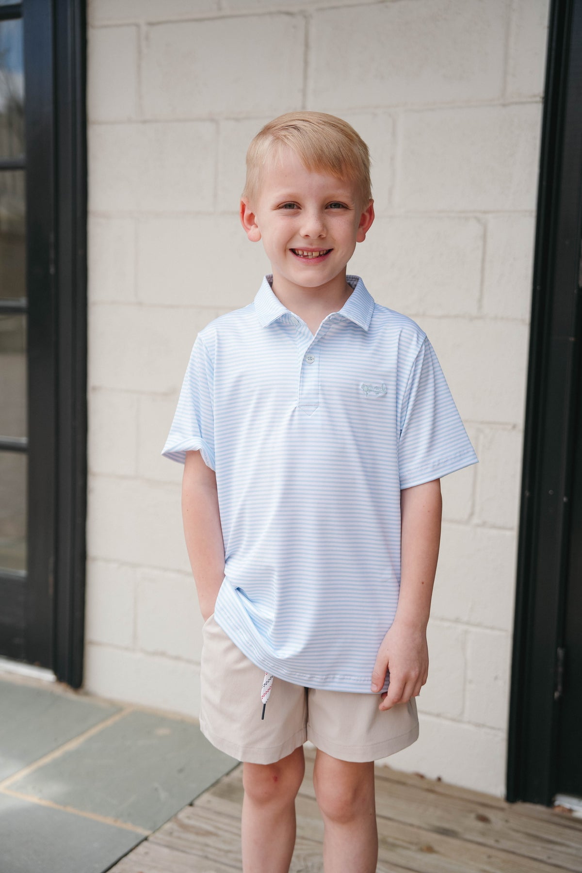 Coastal Cotton Performance Polo Youth