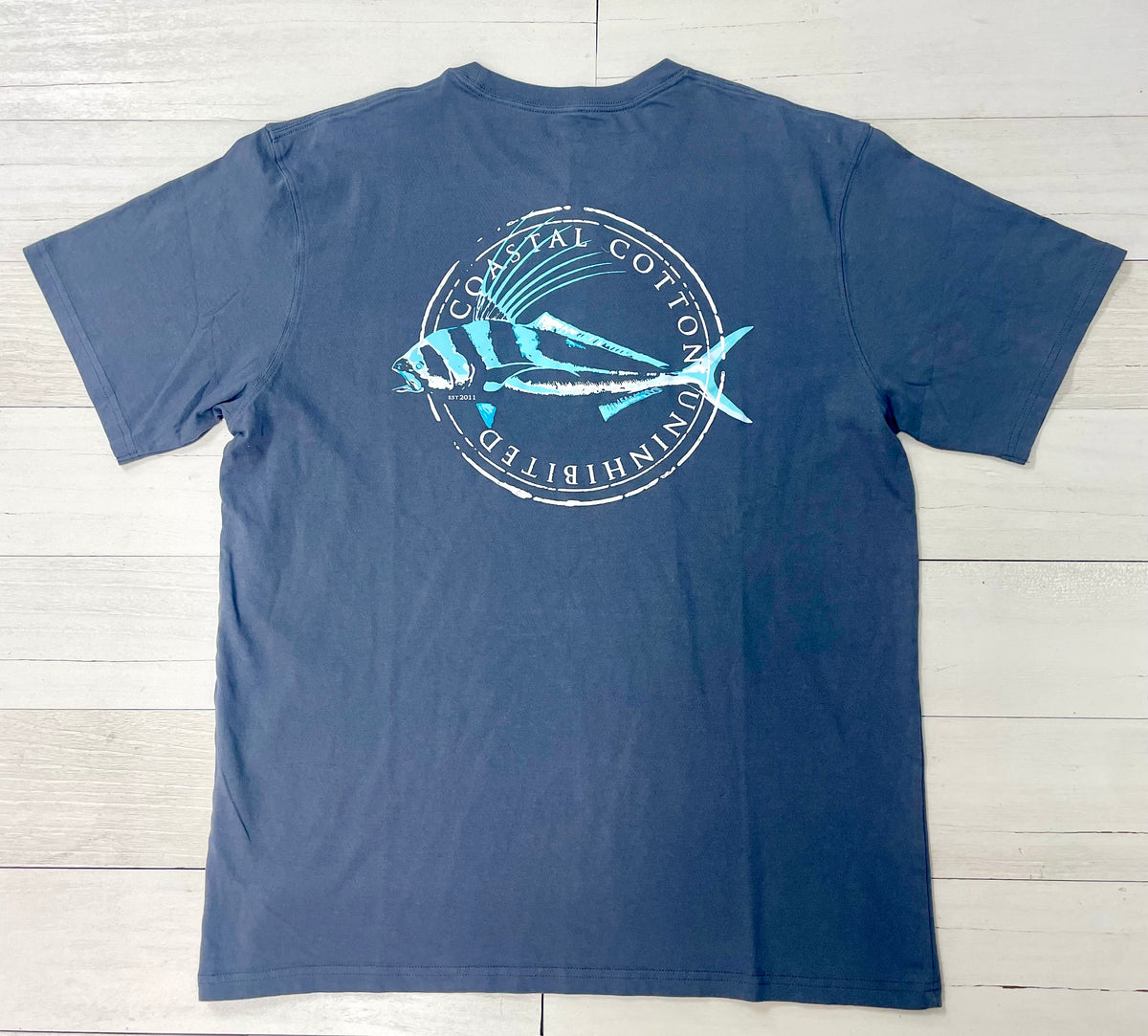 Coastal Cotton Rooster Fish S/S