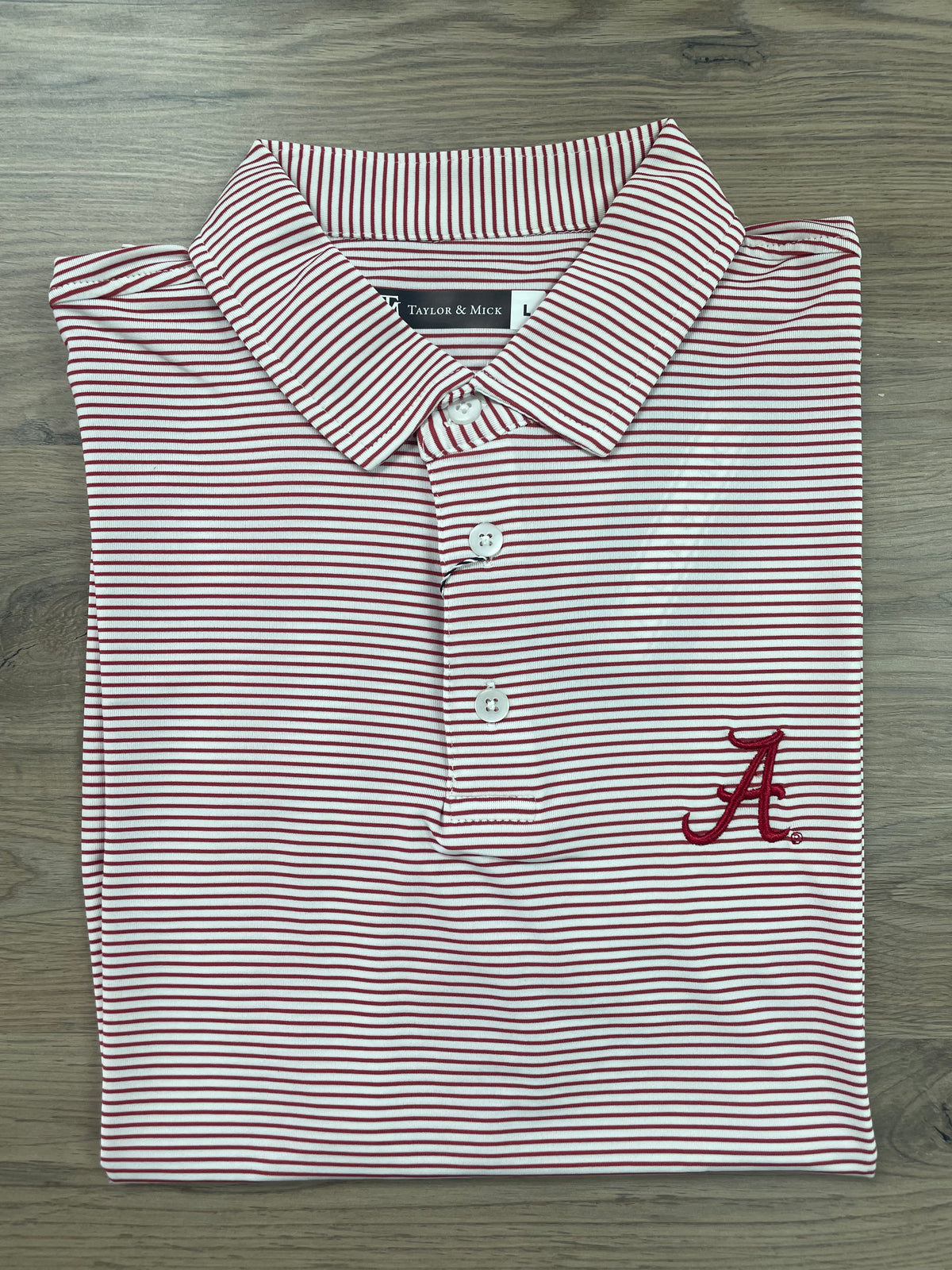 Youth Taylor &amp; Mick 1018 Bama Script Polo