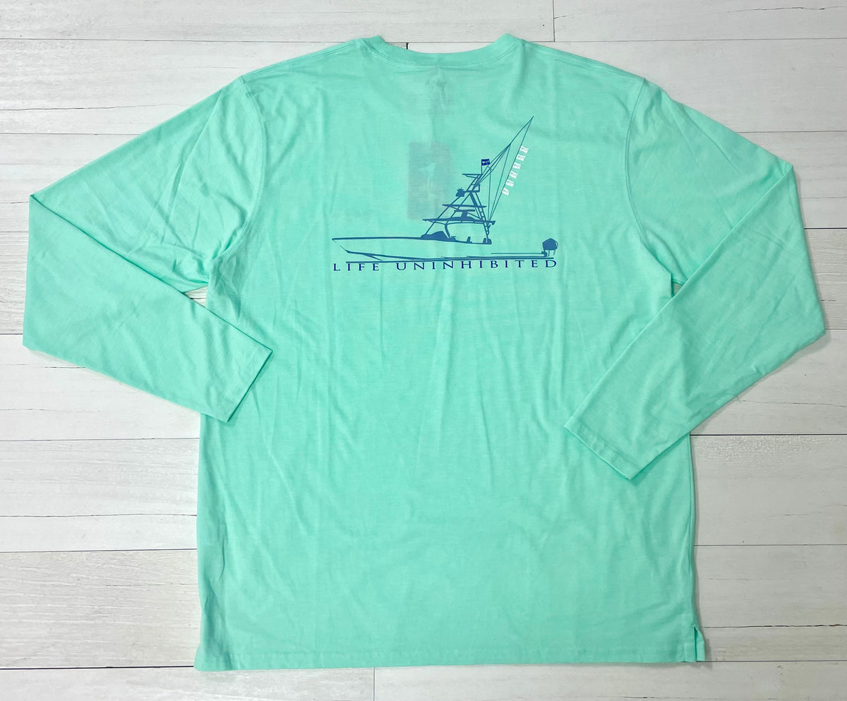 Coastal Cotton Performance Tee L/S