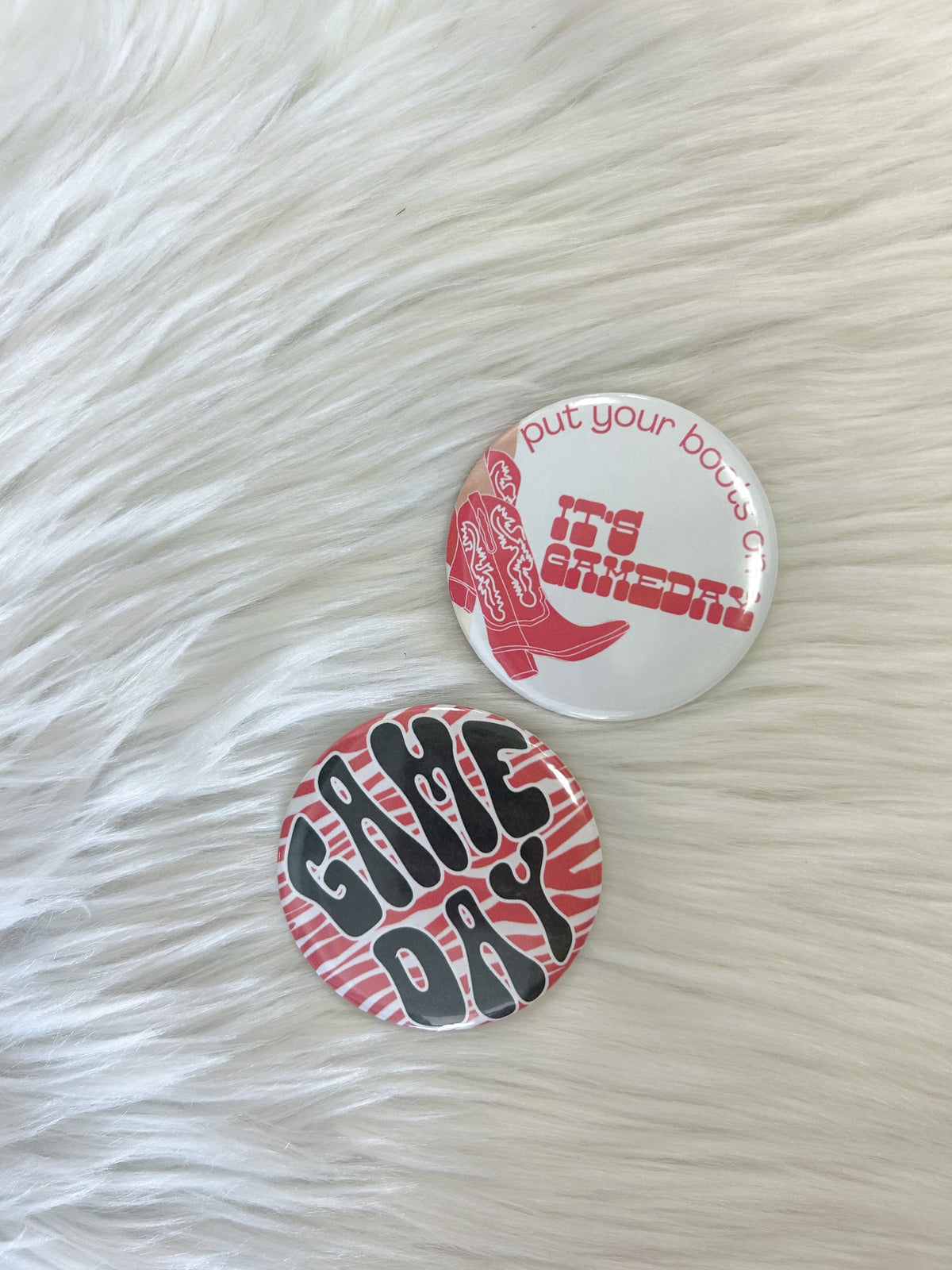 3&quot; Game Day Buttons