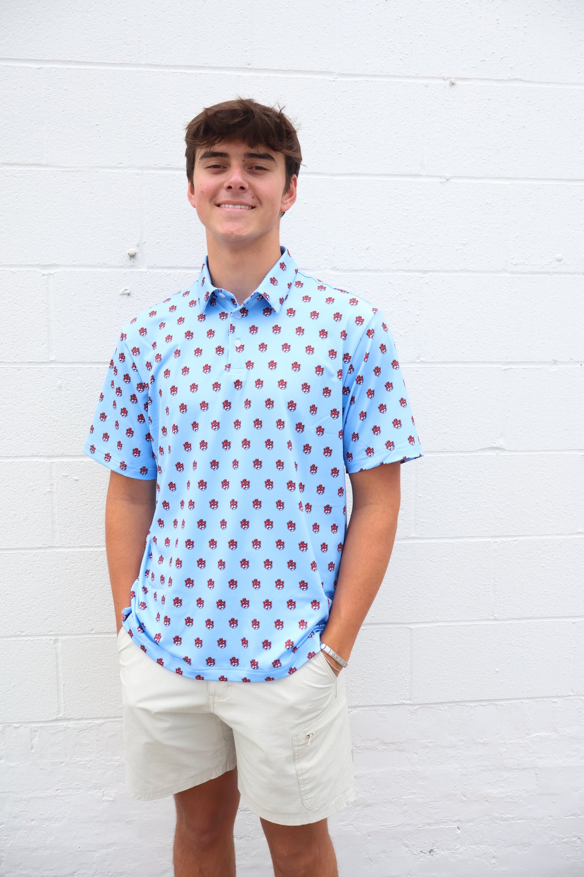 Gameday Armourfuse Polo Little Aubie Head