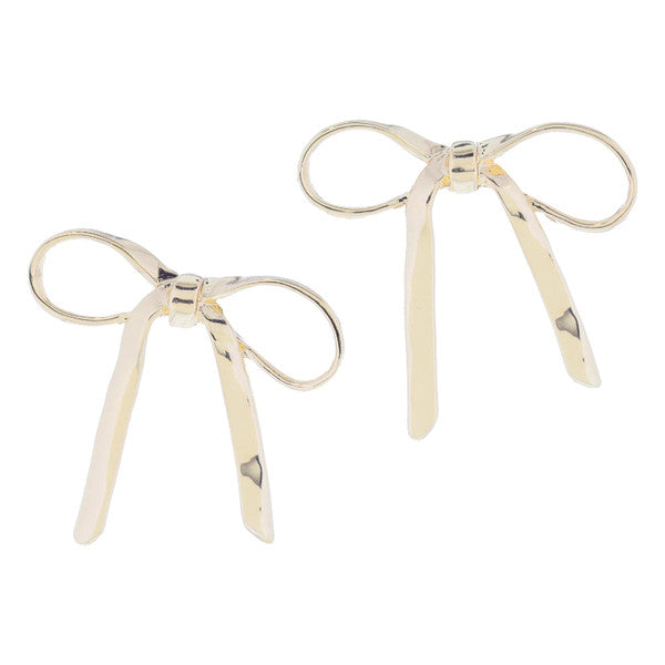 Jane Ribbon Bow Earrings