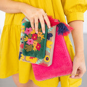 Jane Marie Blossom Zipper Pouch Set