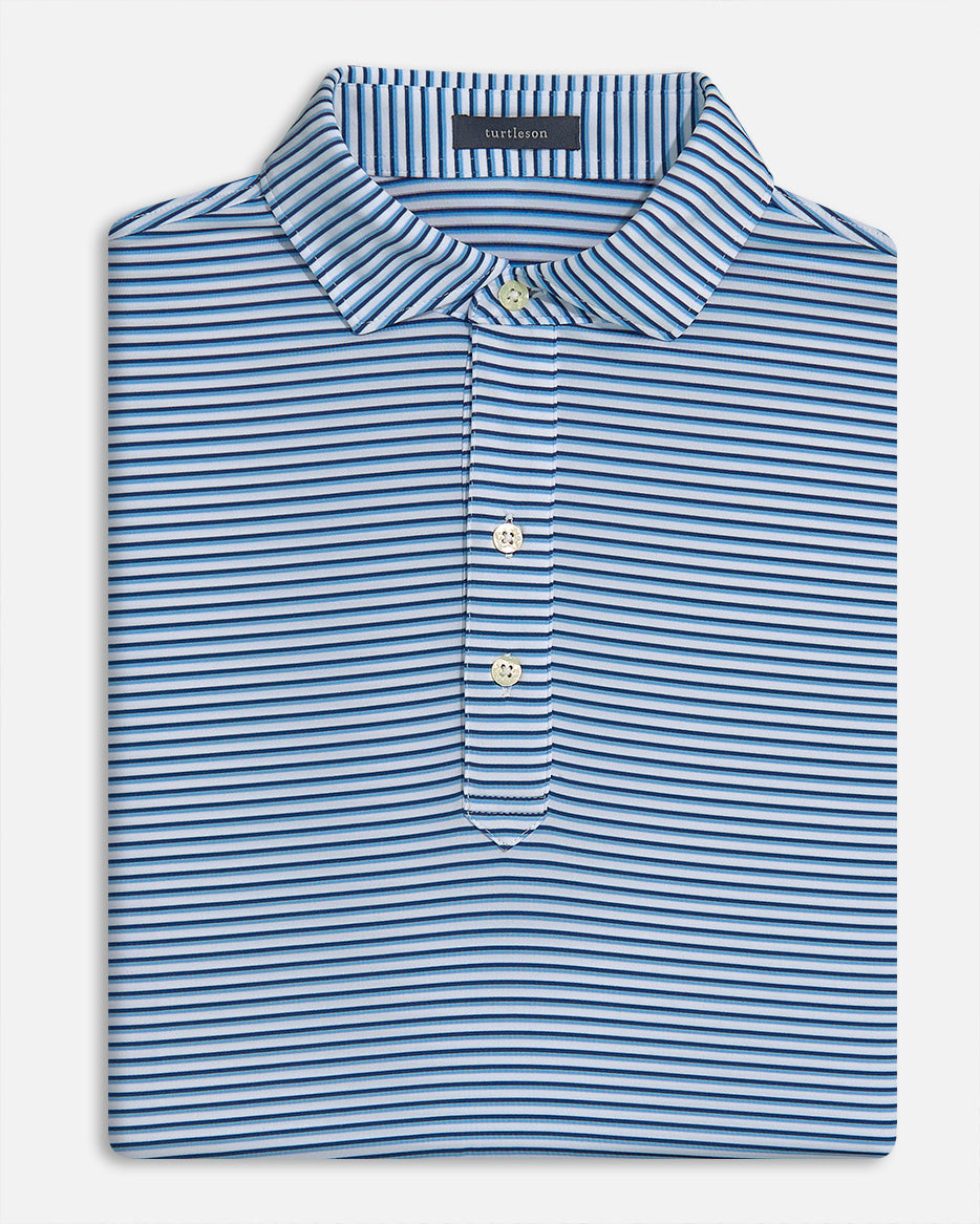 Turtleson Dean Stripe Performance Polo