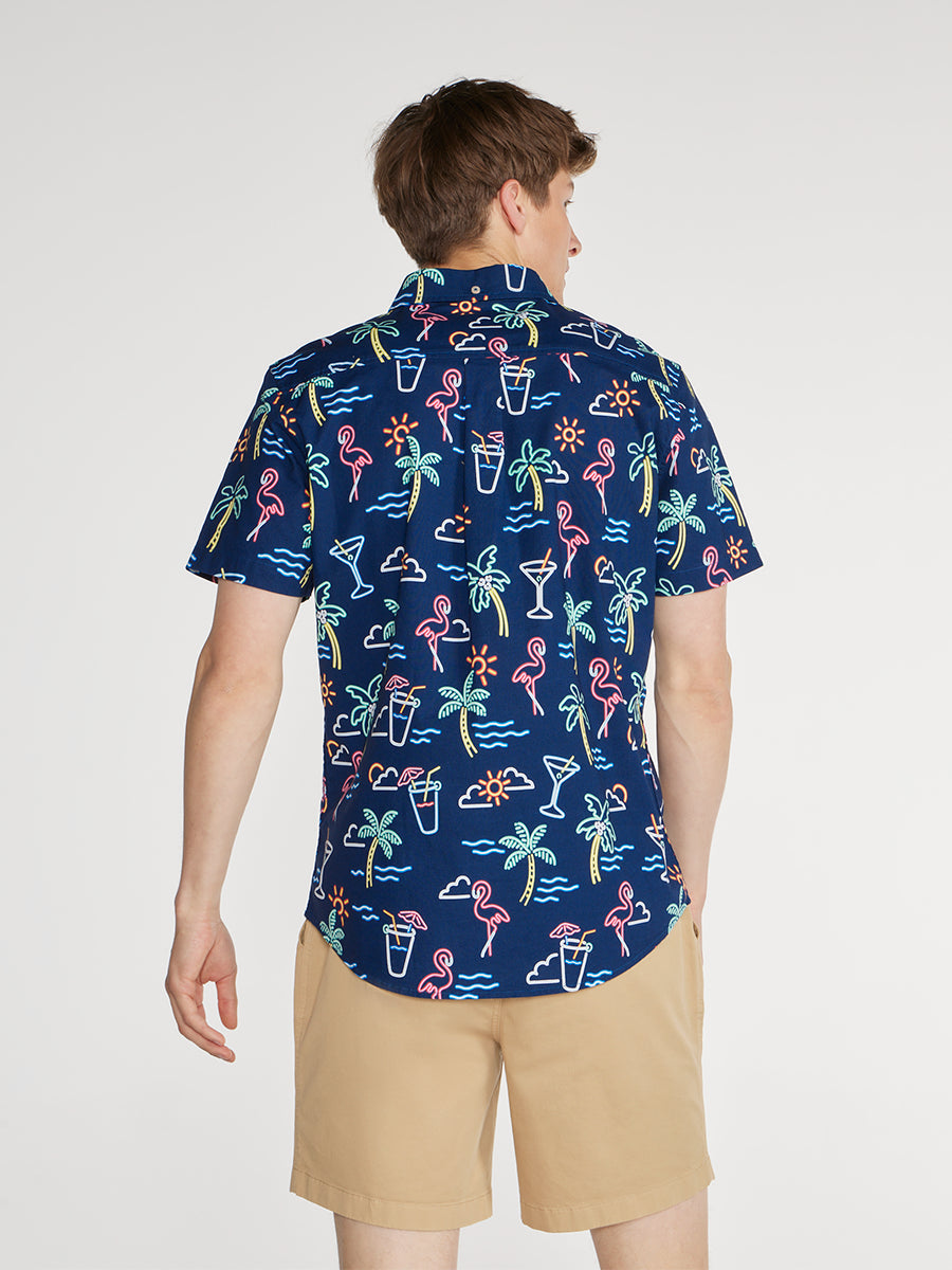 Chubbies The Neon Light Friday Shirt