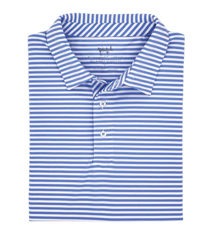 Coastal Cotton Performance Polo Youth