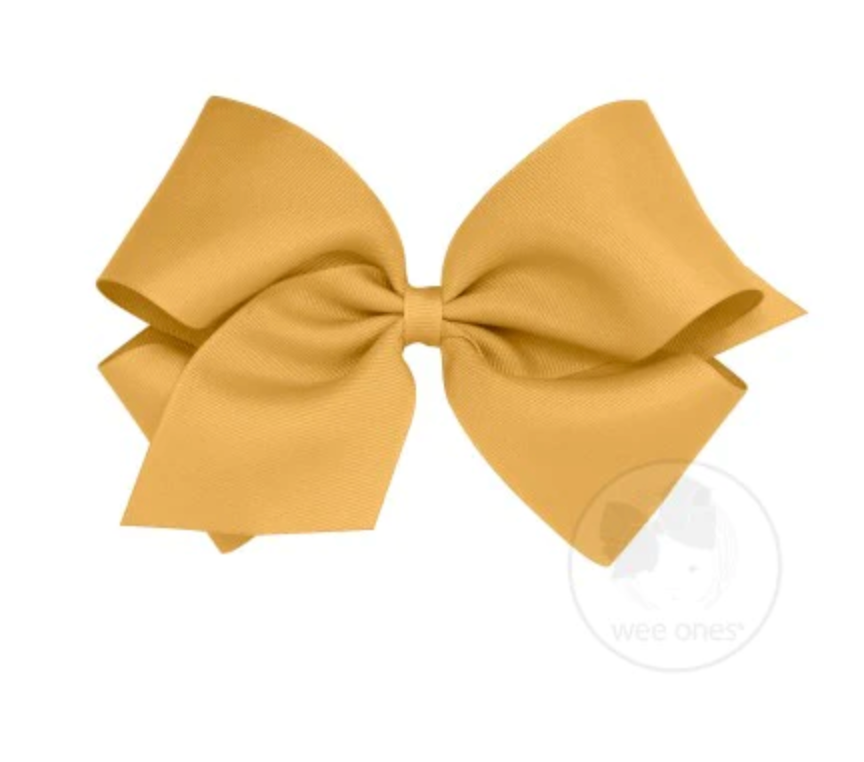 Wee Ones Mini King Classic Grosgrain Hair Bow