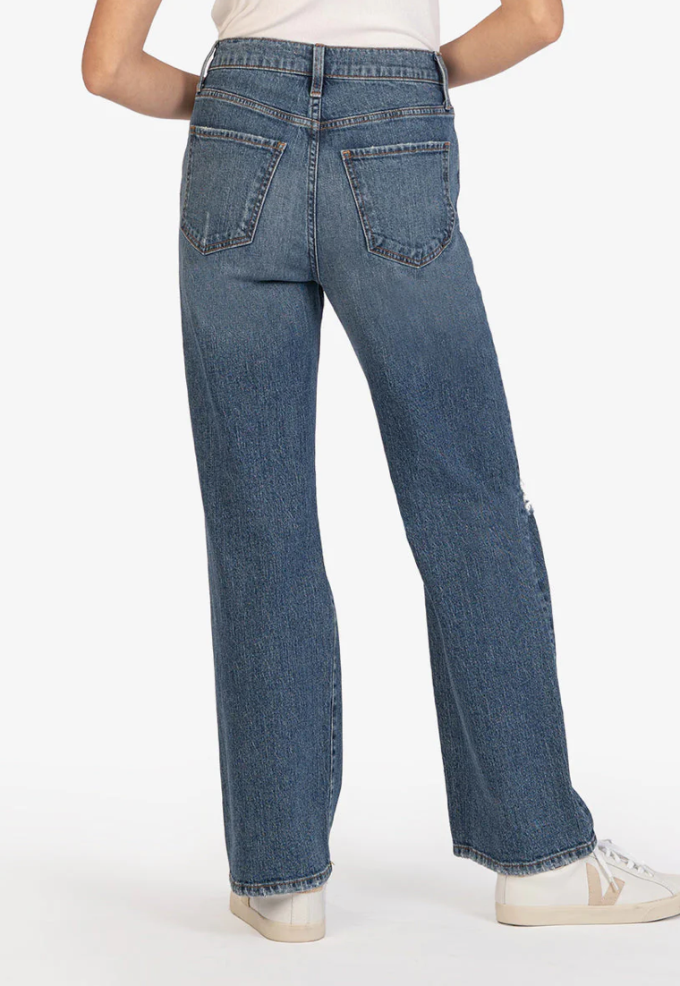 Kut Sienna High Rise Wide Leg Jeans