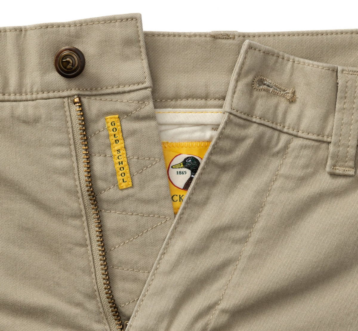 Duck Head 7&quot; Gold School Chino Short