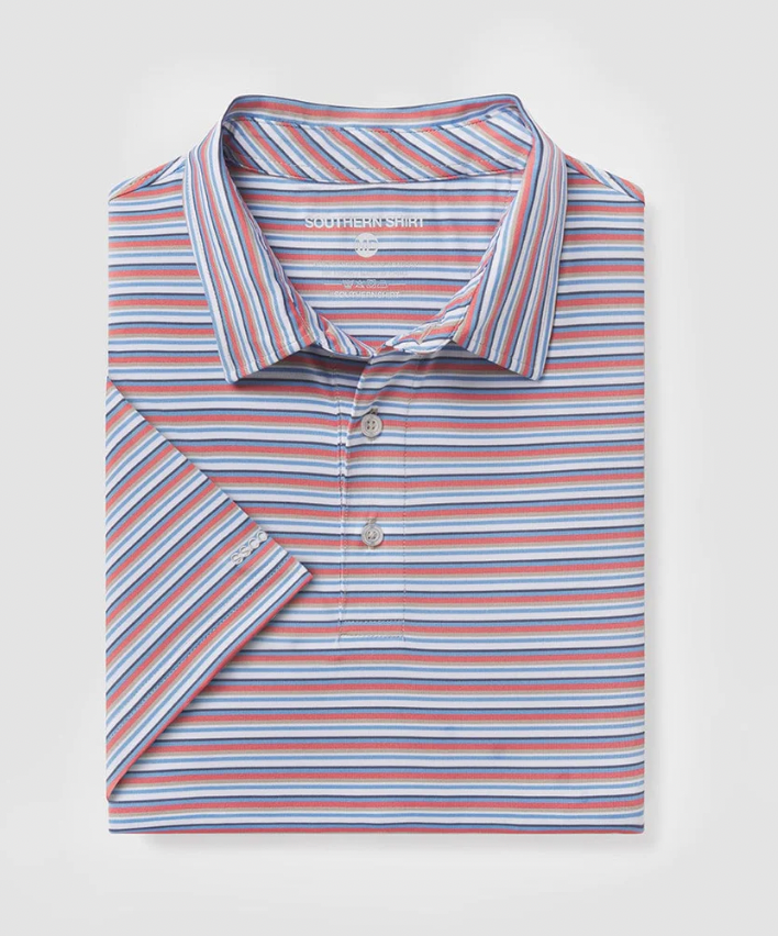 Southern Shirt Tybee Stripe Polo