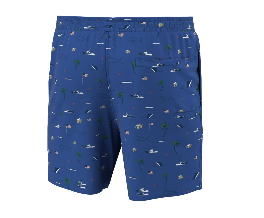 Huk KC Fish Beach Freedom Short