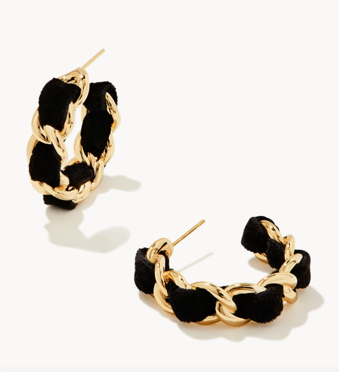 Kendra Scott Everleigh Velvet Hoop