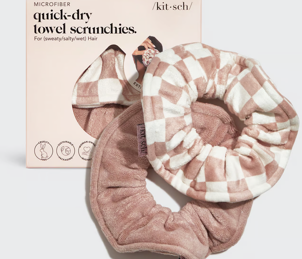 Kitsch Towel Scrunchies