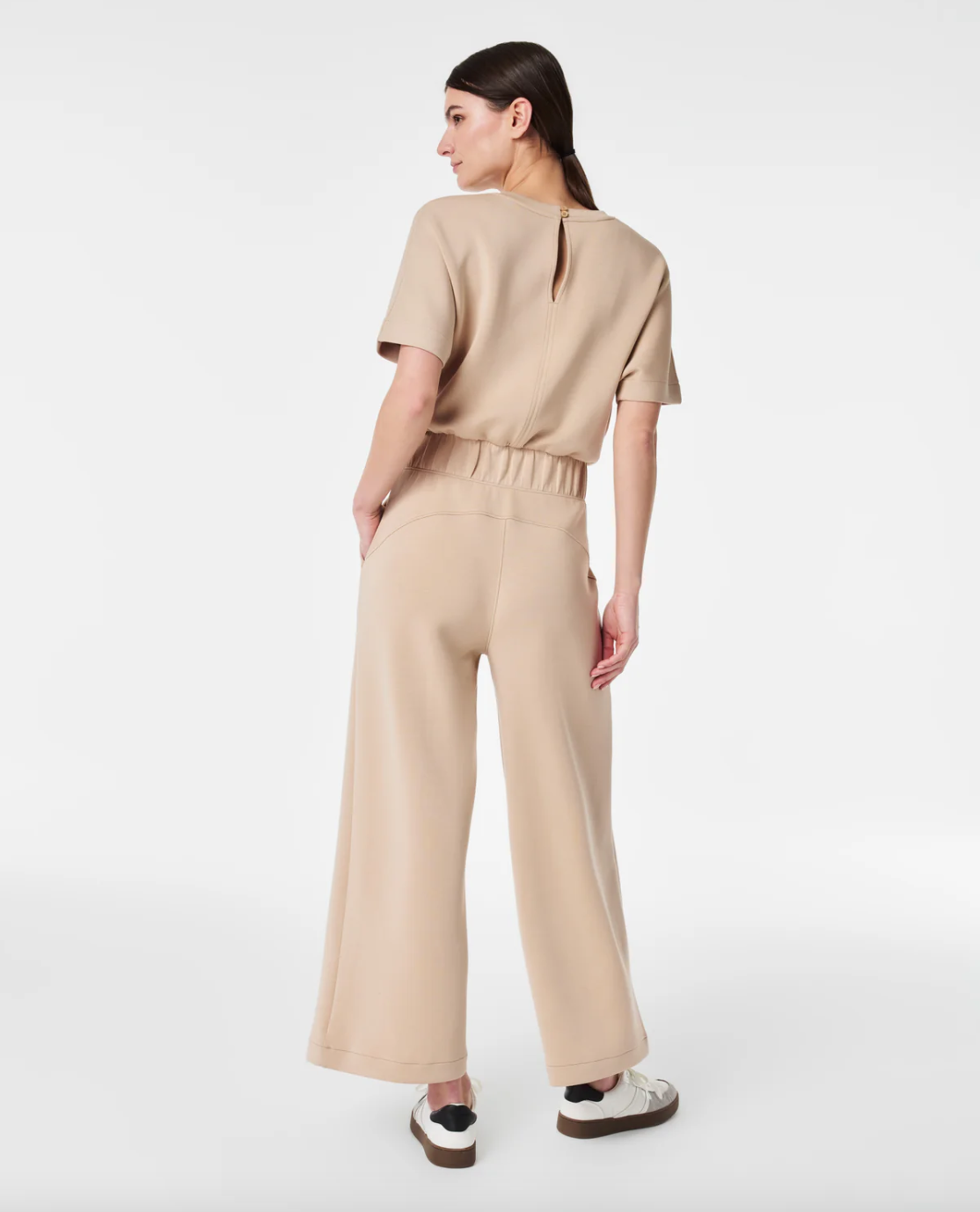 Spanx Air Essentials Crop Wide Leg Jumpsuit