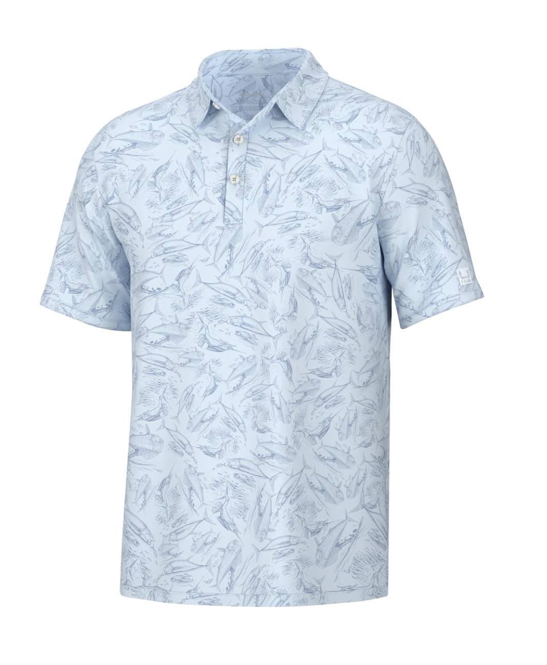 Huk Fish Chaos Pursuit Polo