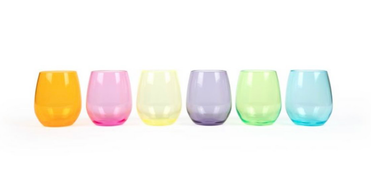 Pop Design Bright Stemless Wine Glass