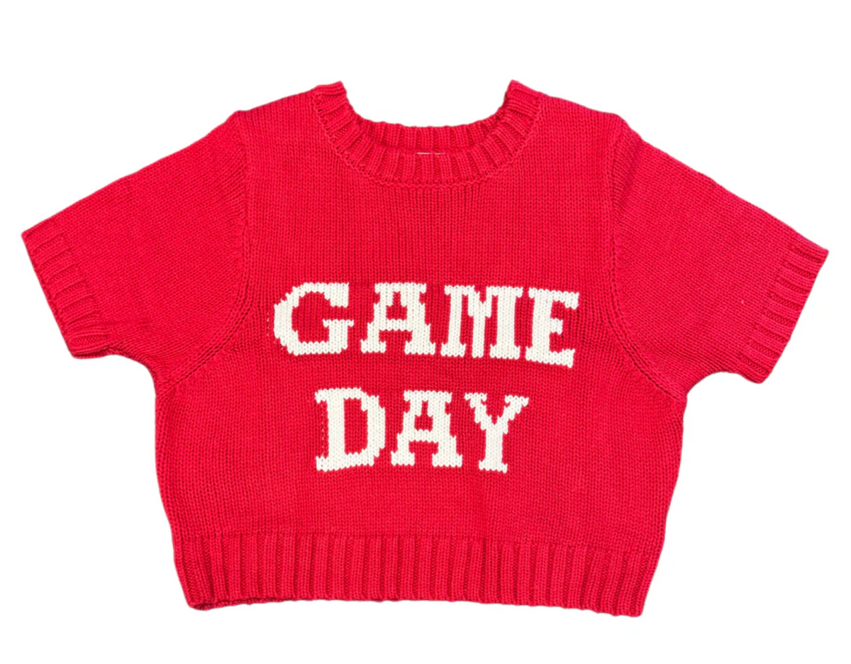 Game Day Cropped Sweater