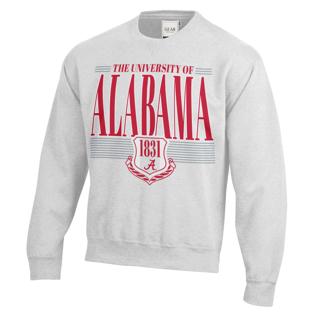 Alabama Over Shield Crewneck Sweatshirt