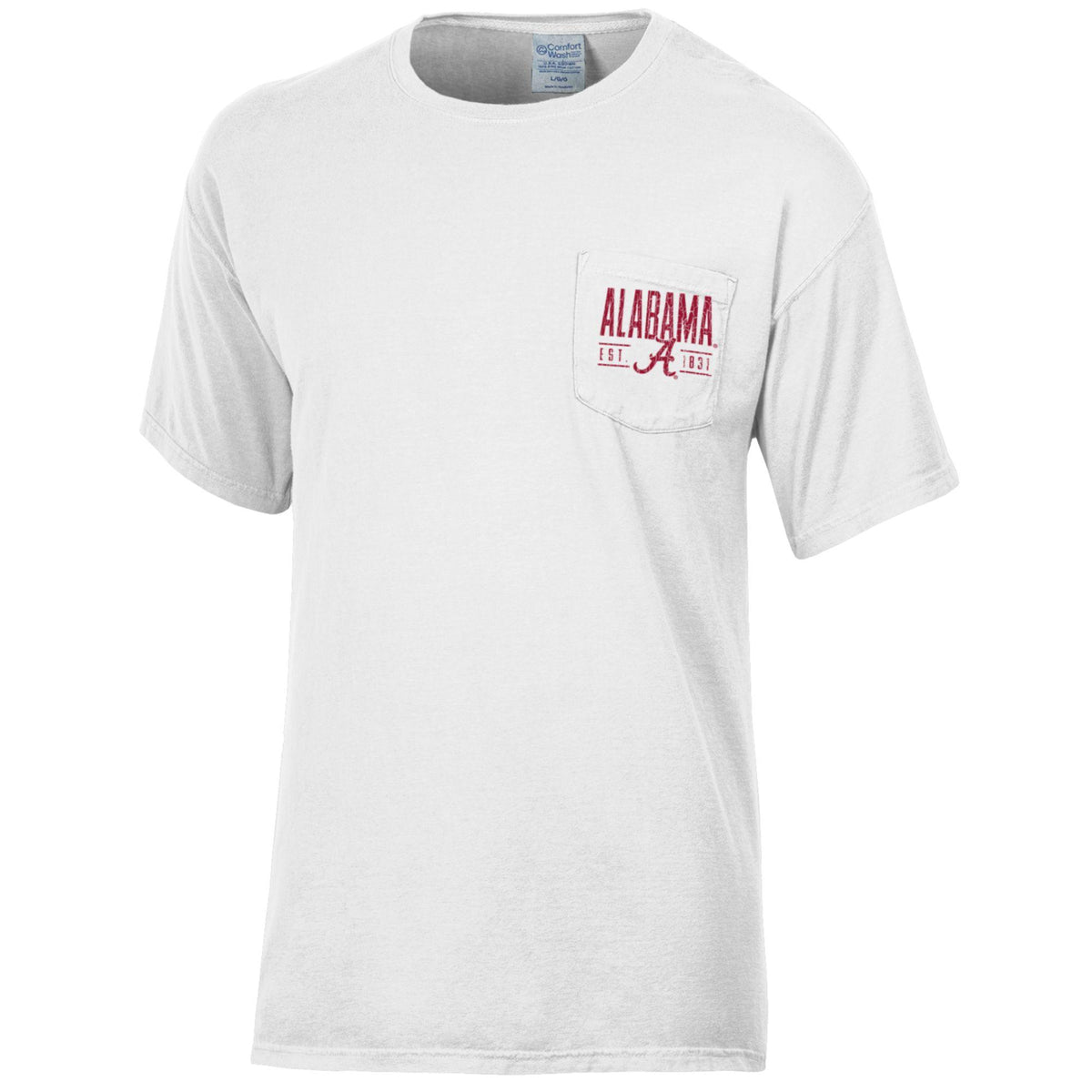 Alabama Over Script A EST 1831 S/S Tee