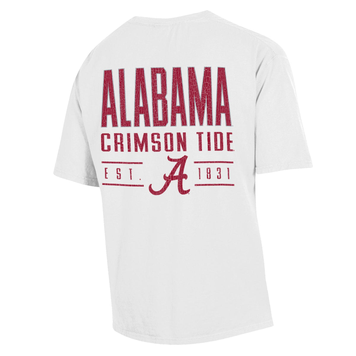 Alabama Over Script A EST 1831 S/S Tee