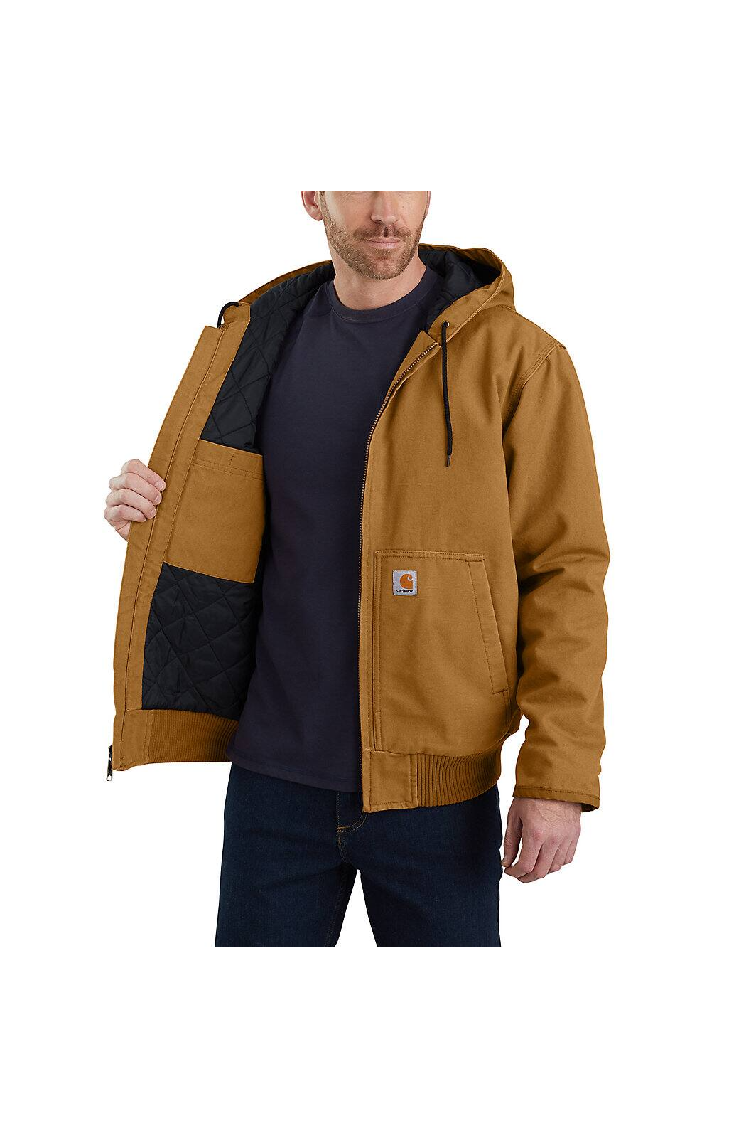 Carhartt Loose Fit Washed Duck Insulated Active Jacket