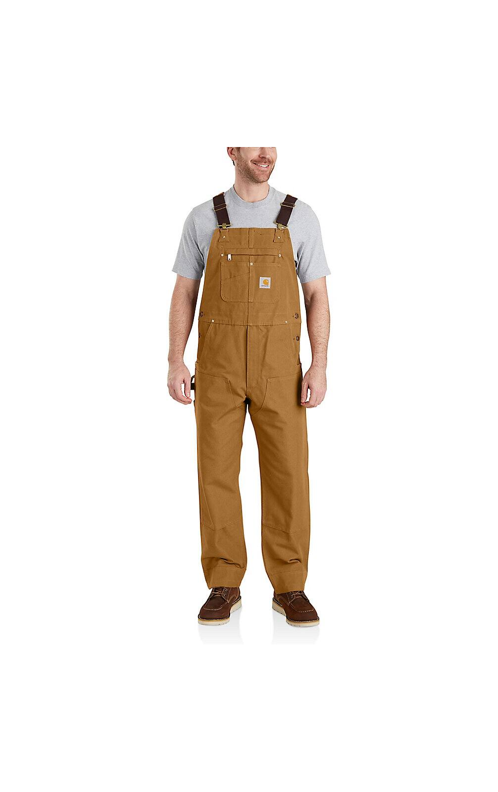 Carhartt Men&#39;s Bib Overall- Relaxed Fit- Duck