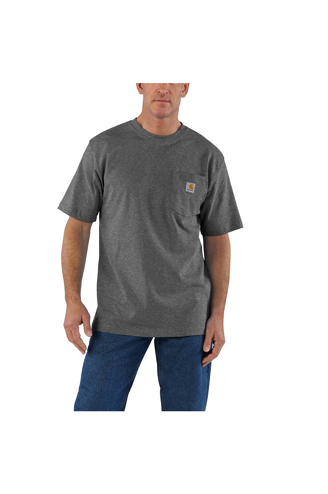 Carhartt BIG/TALL loose fit heavyweight short sleeve pocket t-shirt