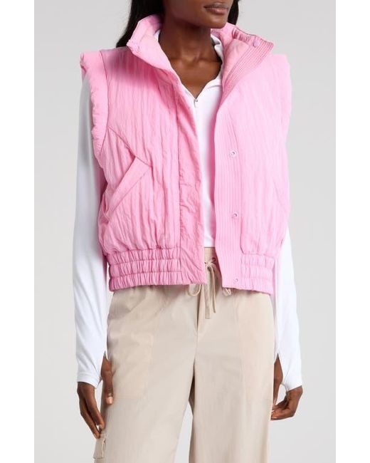 Free People Cares Scrunch Time Puffer Vest