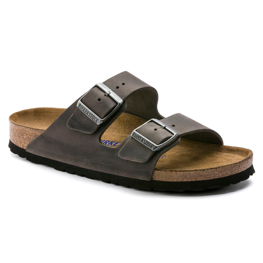 Men&#39;s Birkenstock Arizona SFB Oiled Leather Sandal