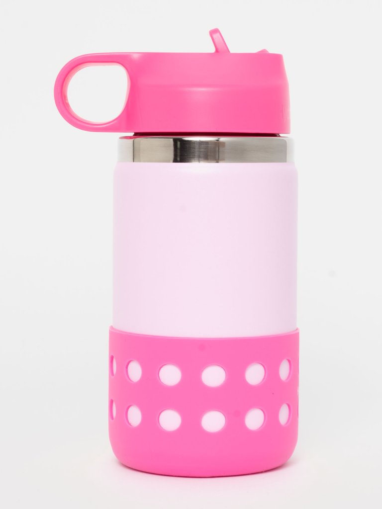 Hydro Flask 12oz Kids Wide Mouth Bottle with Straw Lid