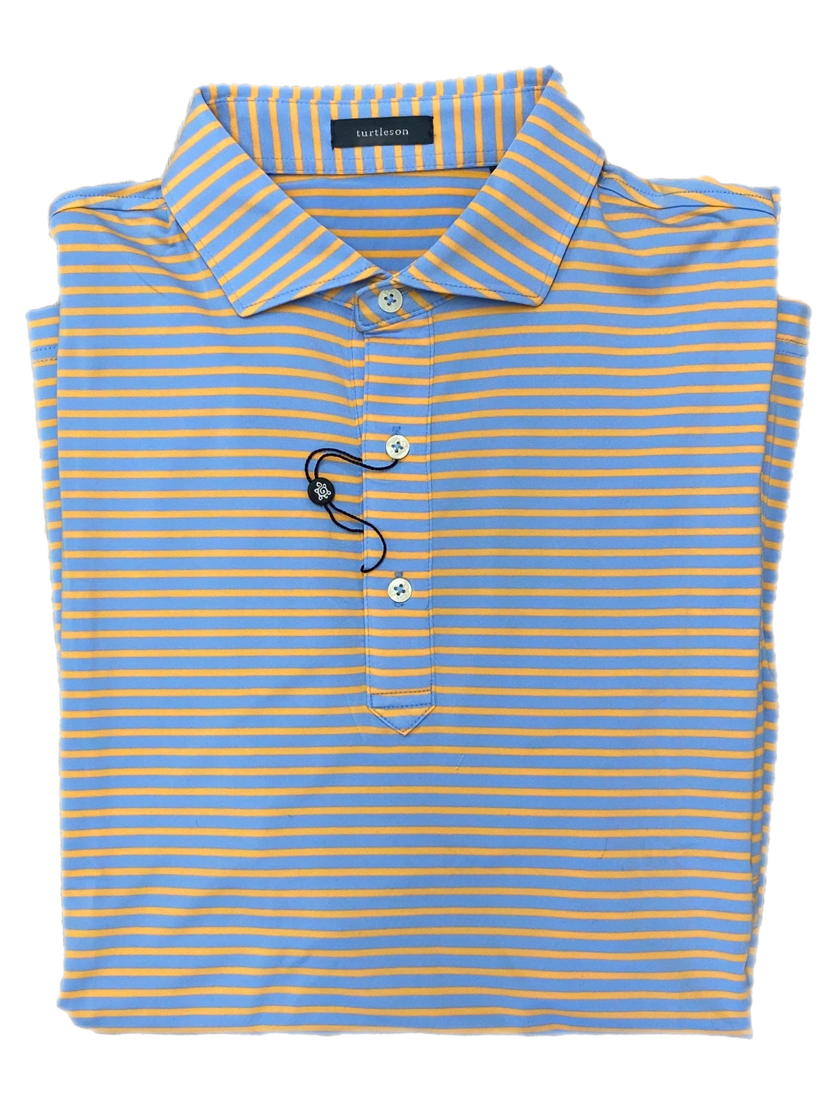 Turtleson Miller Stripe Performance Polo