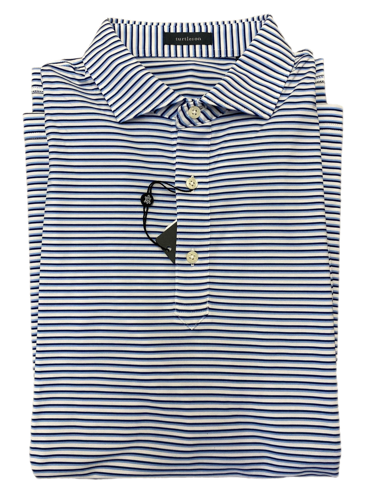 Turtleson Dean Stripe Performance Polo