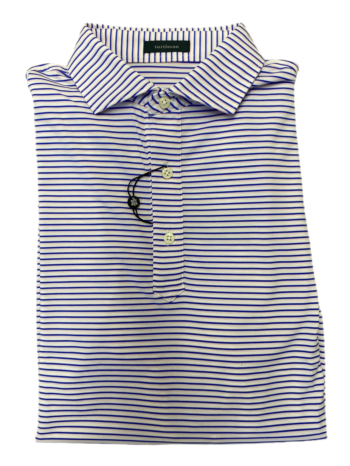 Turtleson Dean Stripe Performance Polo