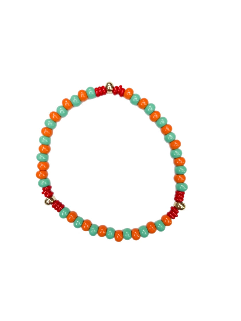 Malibu Sugar Stretch Beaded Bracelet