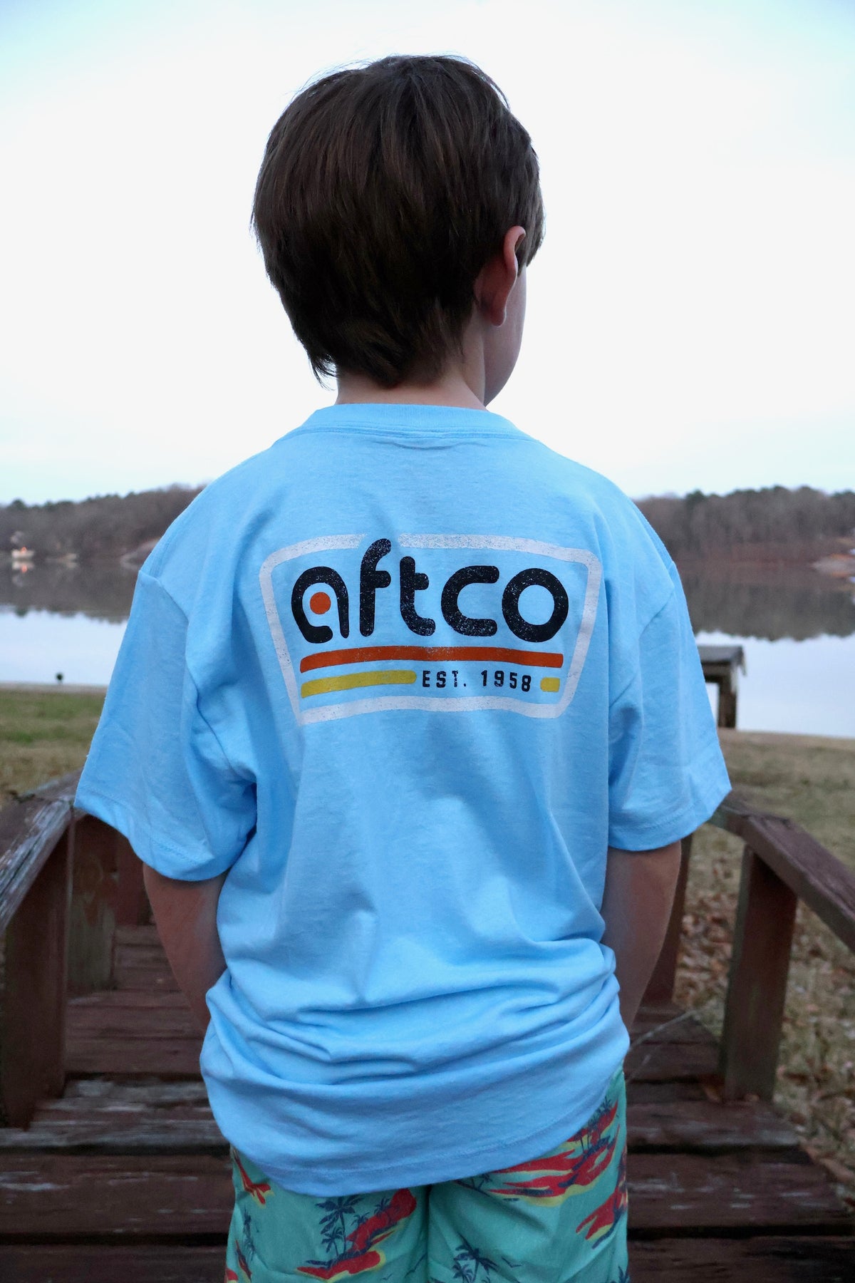 Aftco Fade Youth Tee