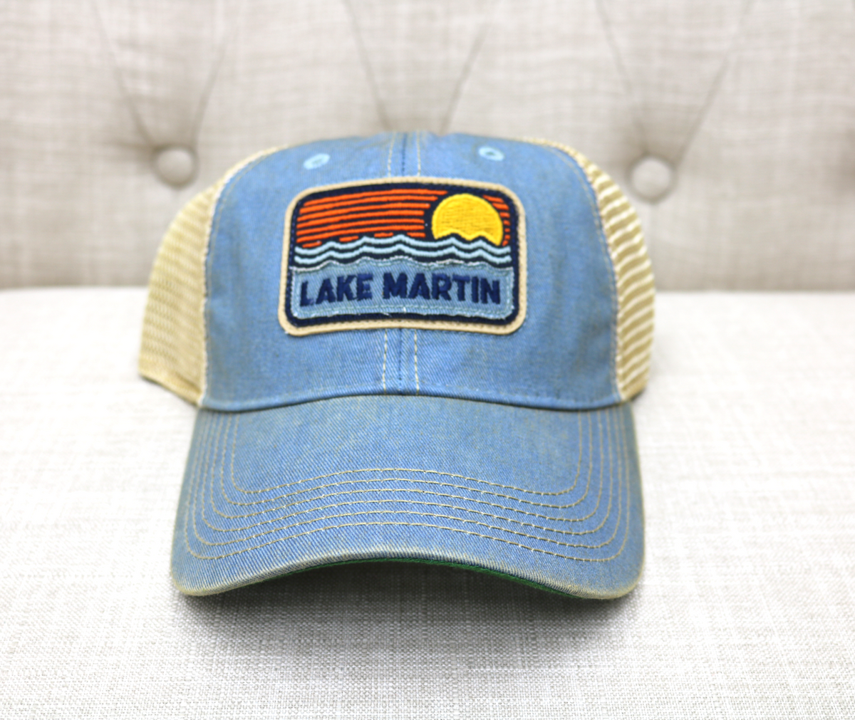 Lake Martin Sunset Patch Hat