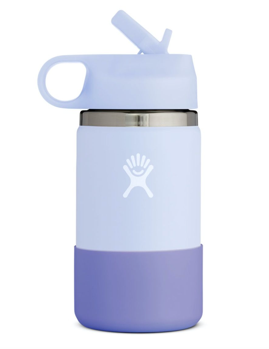 Hydro Flask 12oz Kids Wide Mouth Bottle with Straw Lid