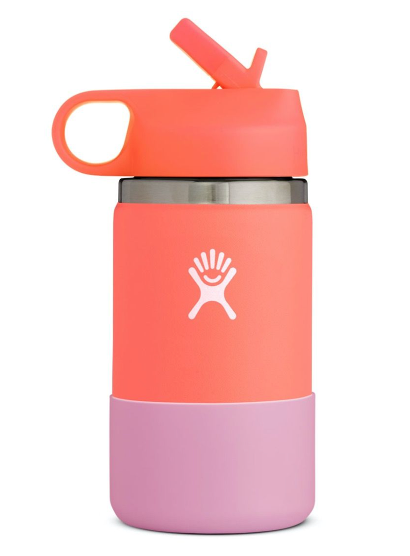 Hydro Flask 12oz Kids Wide Mouth Bottle with Straw Lid