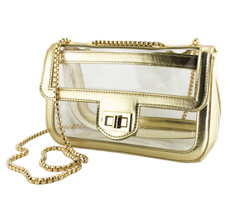 Clear Convertible Crossbody Bag