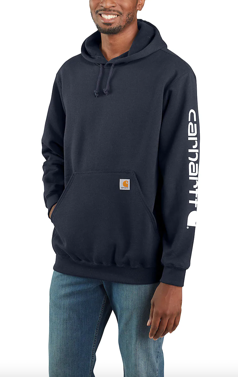 Carhartt Loose Fit Midweight Logo Sleeve Graphic Sweatshirt