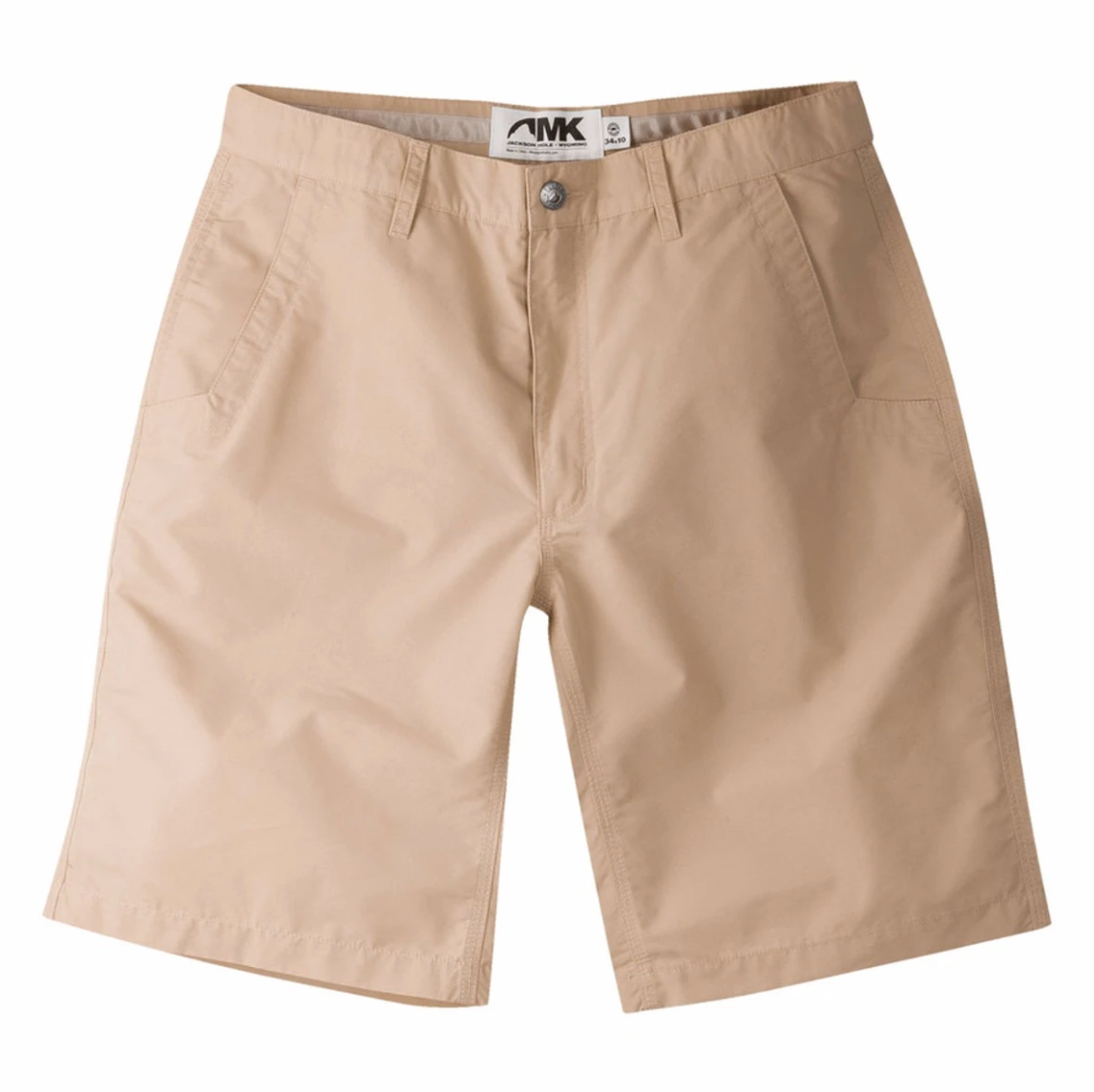 Mountain Khaki Poplin Short- Khaki