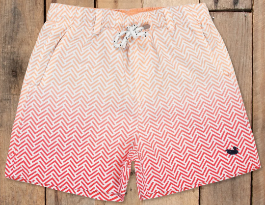 Southern Marsh Youth Dockside Herringbone Swim Trunk