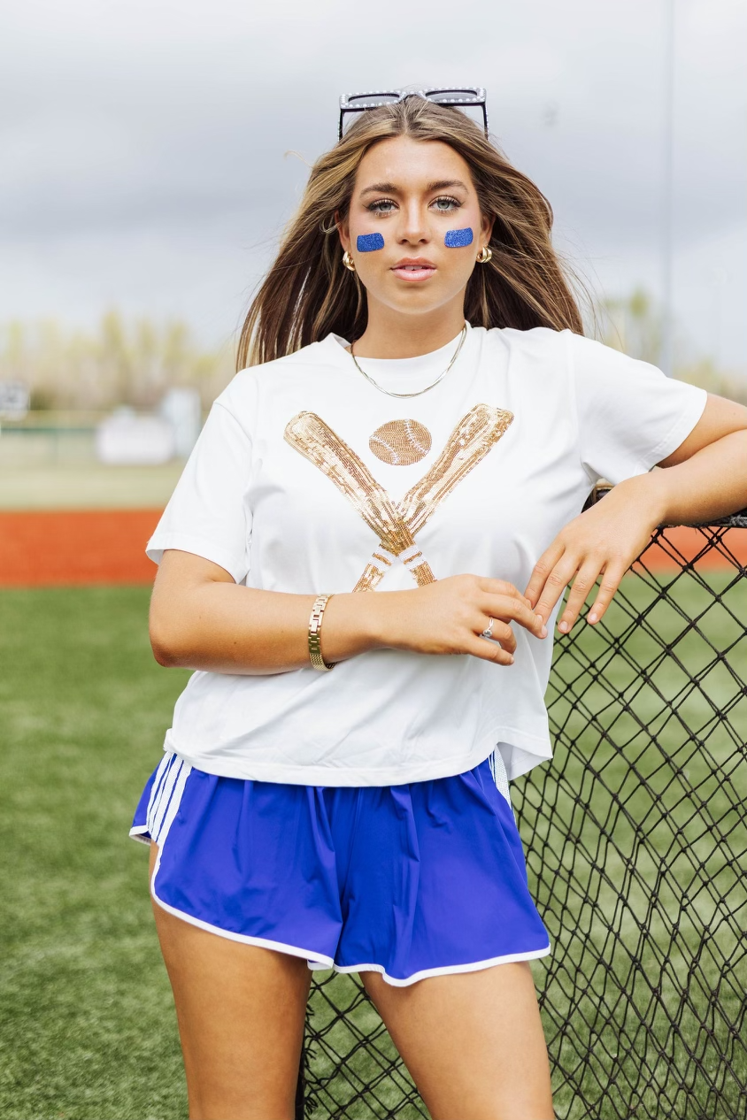 Queen of Sparkles Baseball Tee