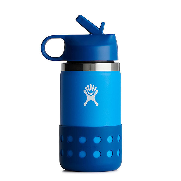 Hydro Flask 12oz Kids Wide Mouth Bottle with Straw Lid